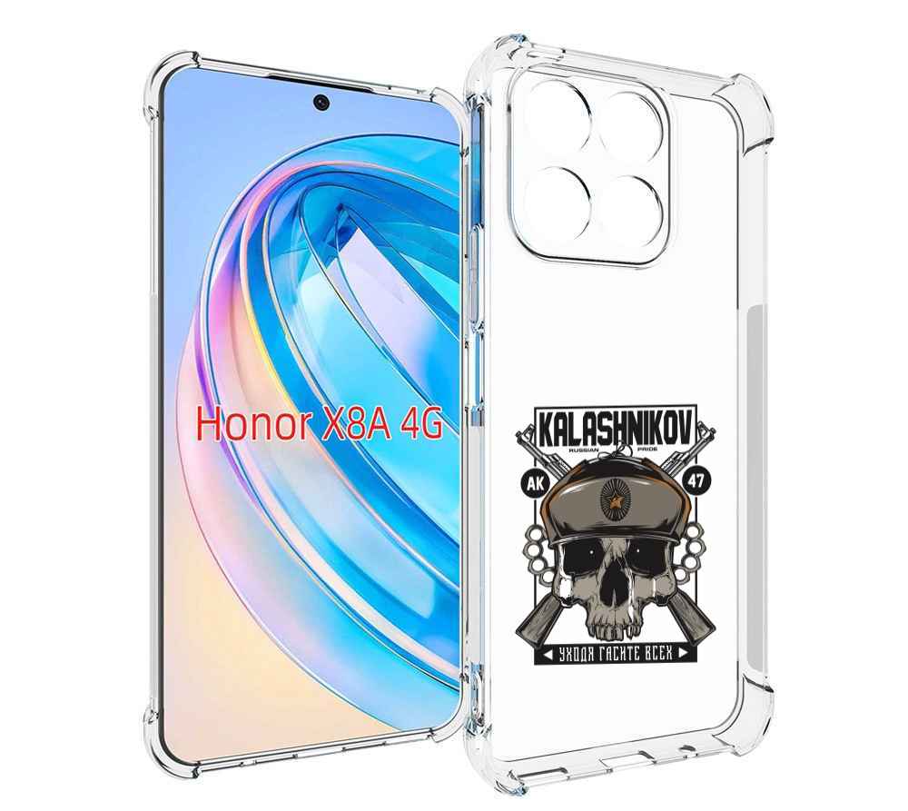 

Чехол MyPads Калашников для Honor X8a, Tocco