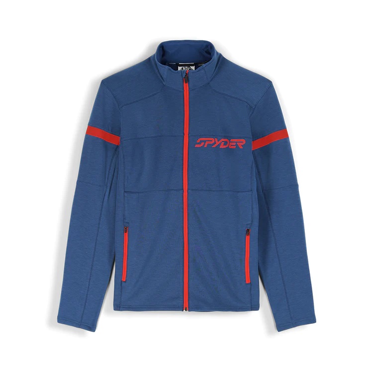 Джемпер мужской Spyder Speed full zip (22/23) голубой 54 EU