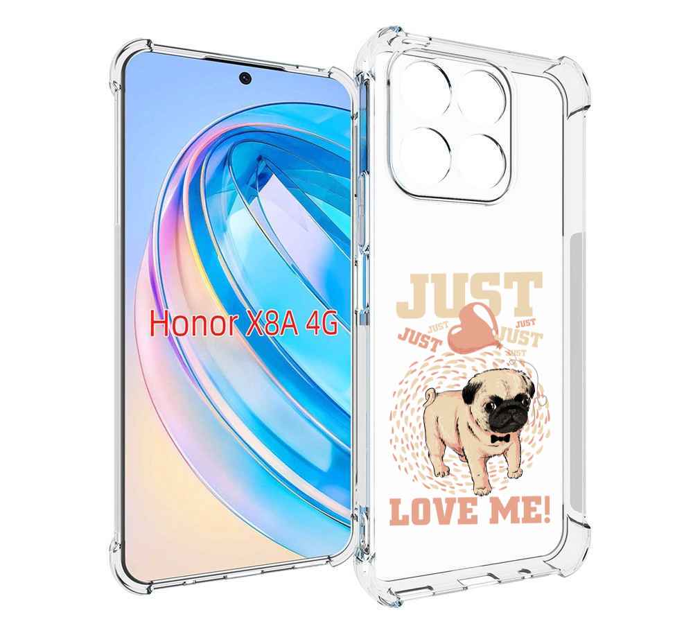 

Чехол MyPads Люби меня для Honor X8a, Tocco