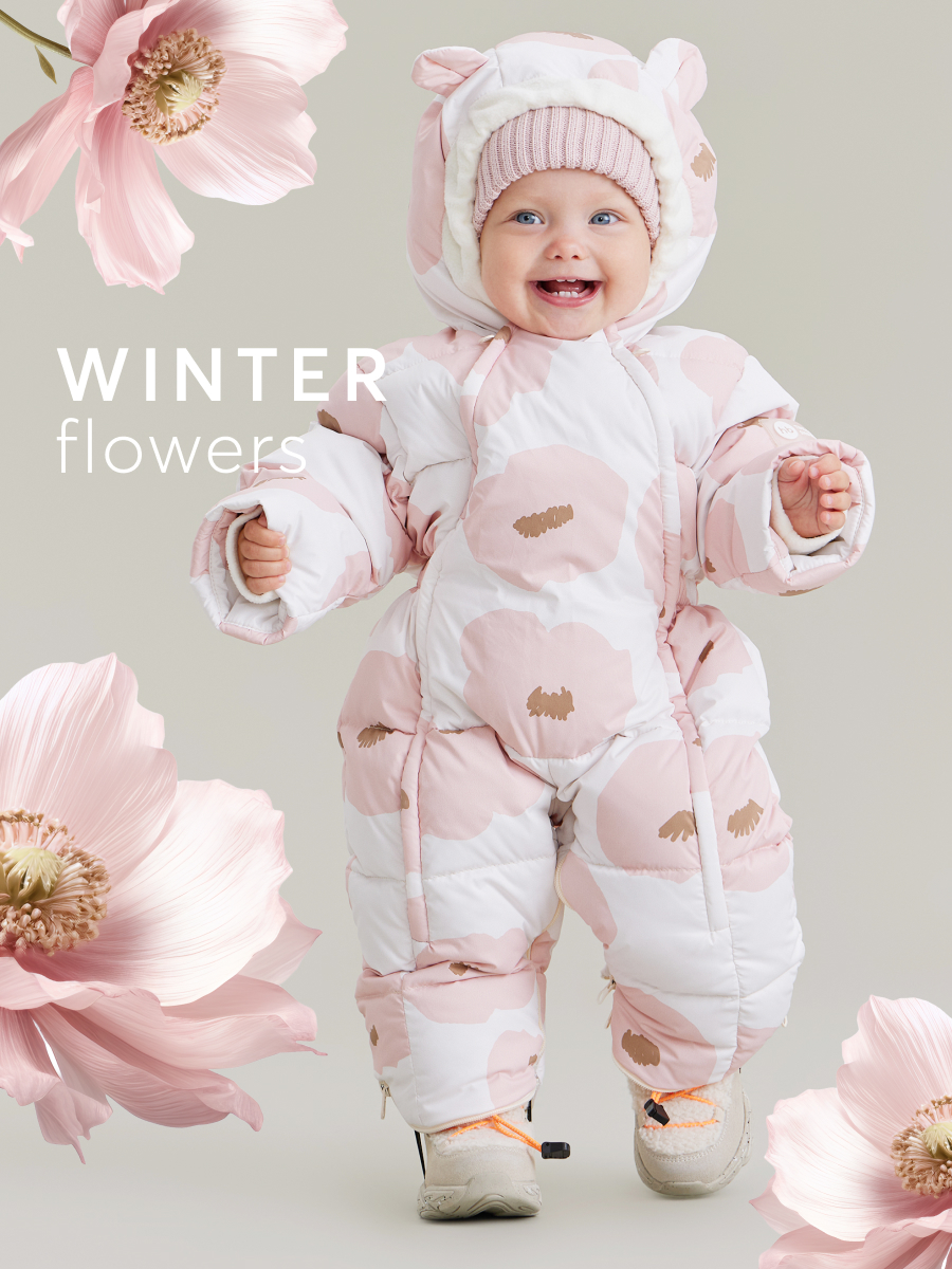 

Комбинезон-конверт Happy Baby 89030, pink (flower), размер 68, Белый, 89030