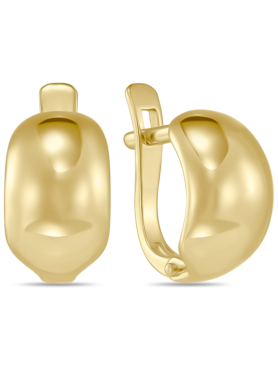 Серьги из желтого золота MIUZ Diamonds (Московский ювелирный завод) E2031-AMA-0054