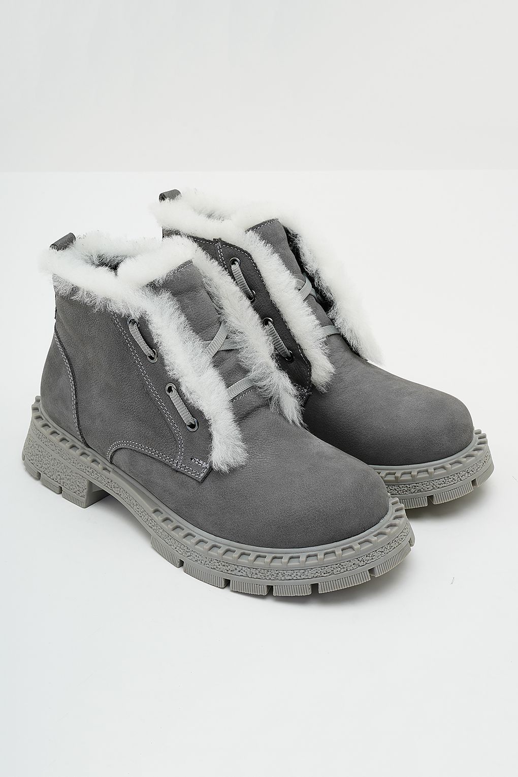 

Ботинки женские Desa A-MTN1430 серые 40 EU, Серый, A-MTN1430