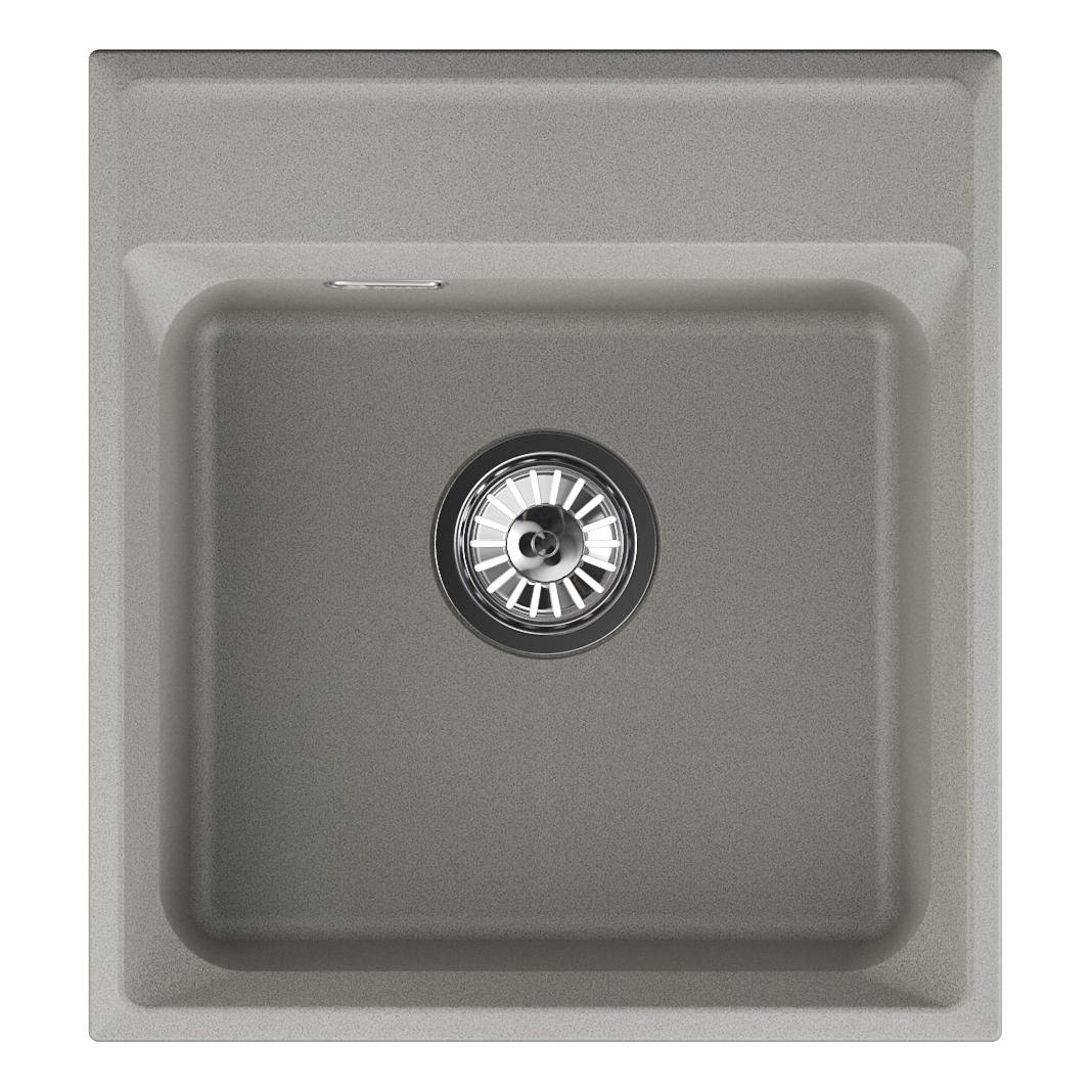 

Мойка кухонная Point Мисти 46 серый PN3011AL, Мисти 60