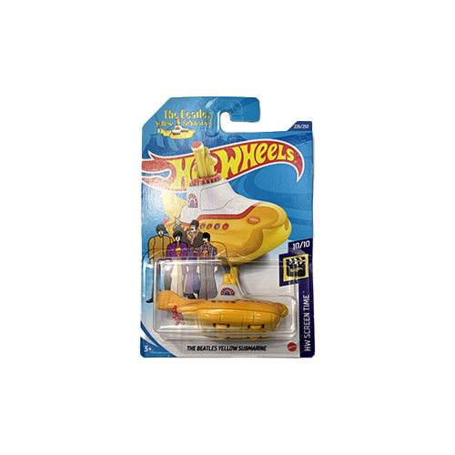 

Машинка Hot Wheels Treasure Hunt The Beatles Yellow Submarine, C4982/GHD78, Желтый