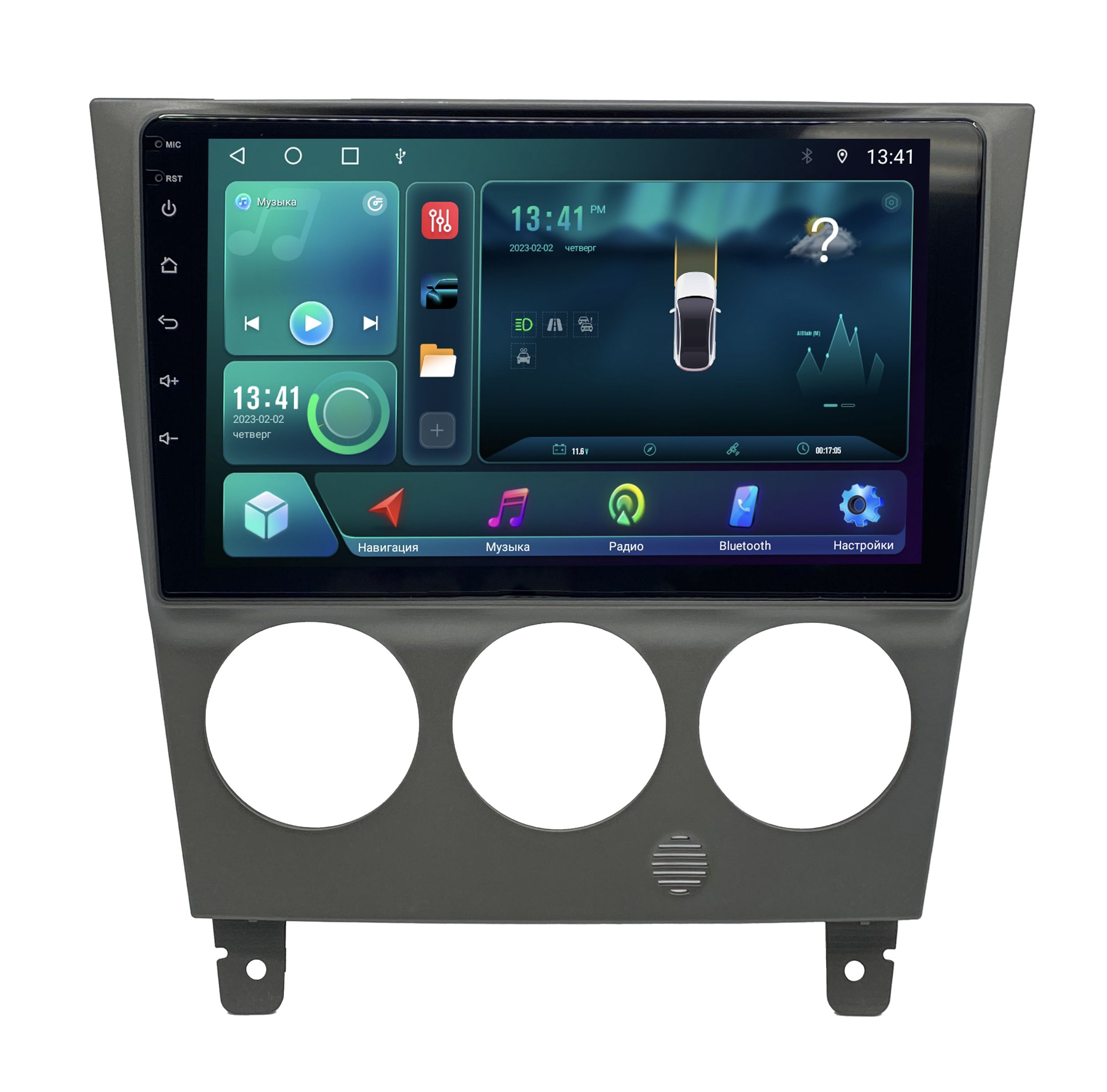 Штатная магнитола ANDROID Subaru Impreza II рест II рест2 - 2002-2007 Android 12 61 3923800₽