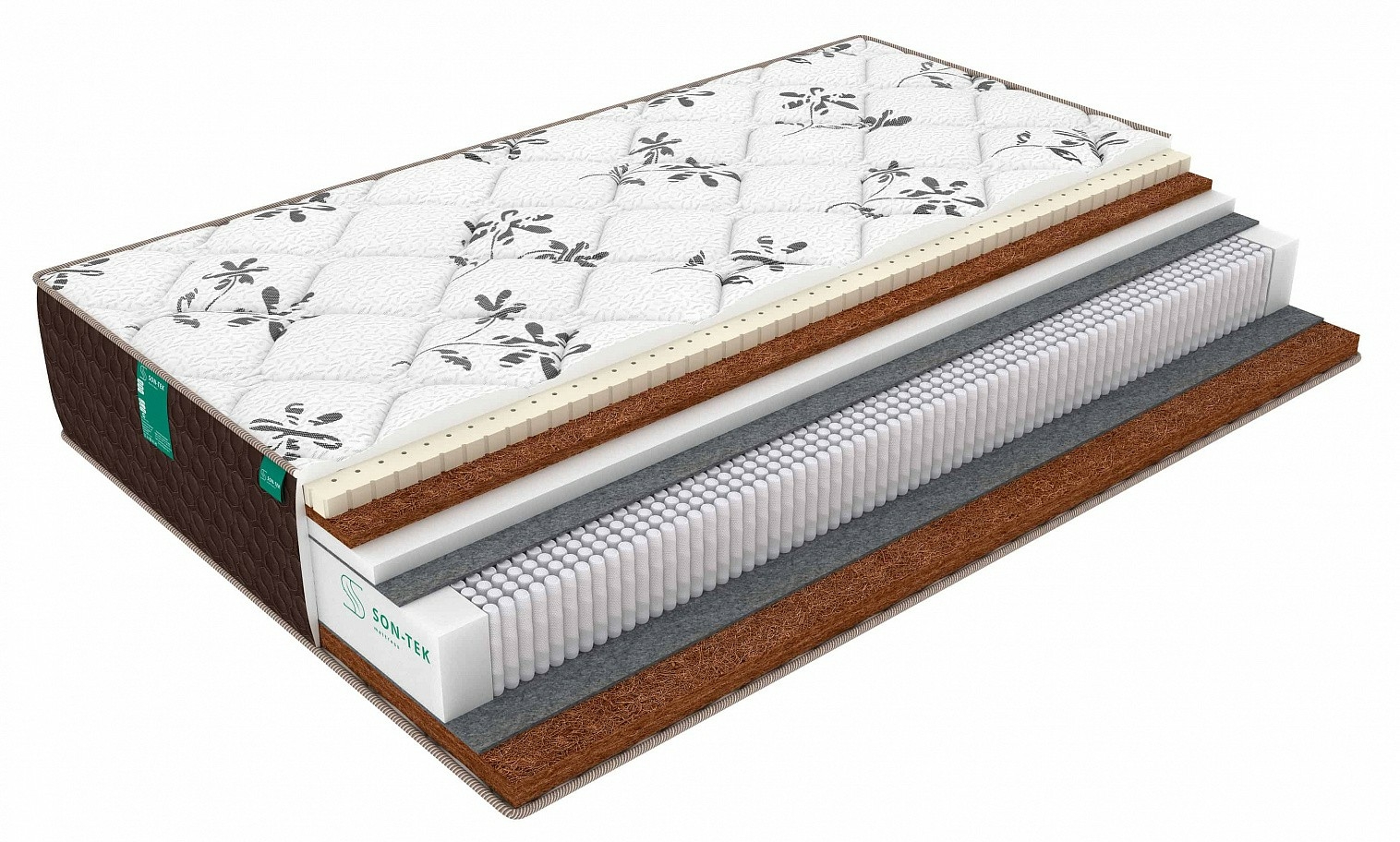 

Матрас Sleeptek Lux Assorti Cocos 205x200, Lux Assorti Cocos