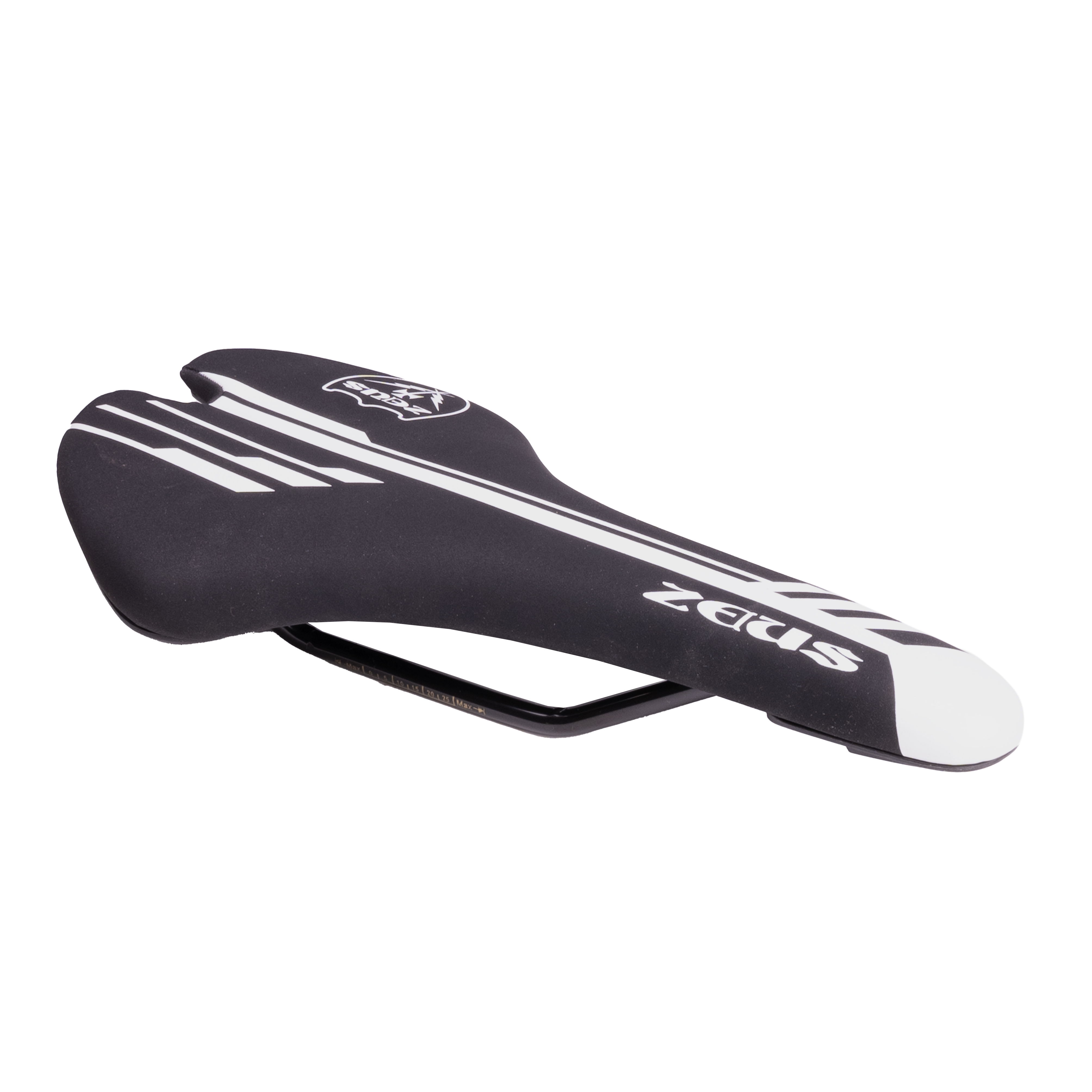 

Велосипедное седло ZEUS Z-1013 MTB Sport 278*140mm, черное-белое, 290гр, Черный;белый