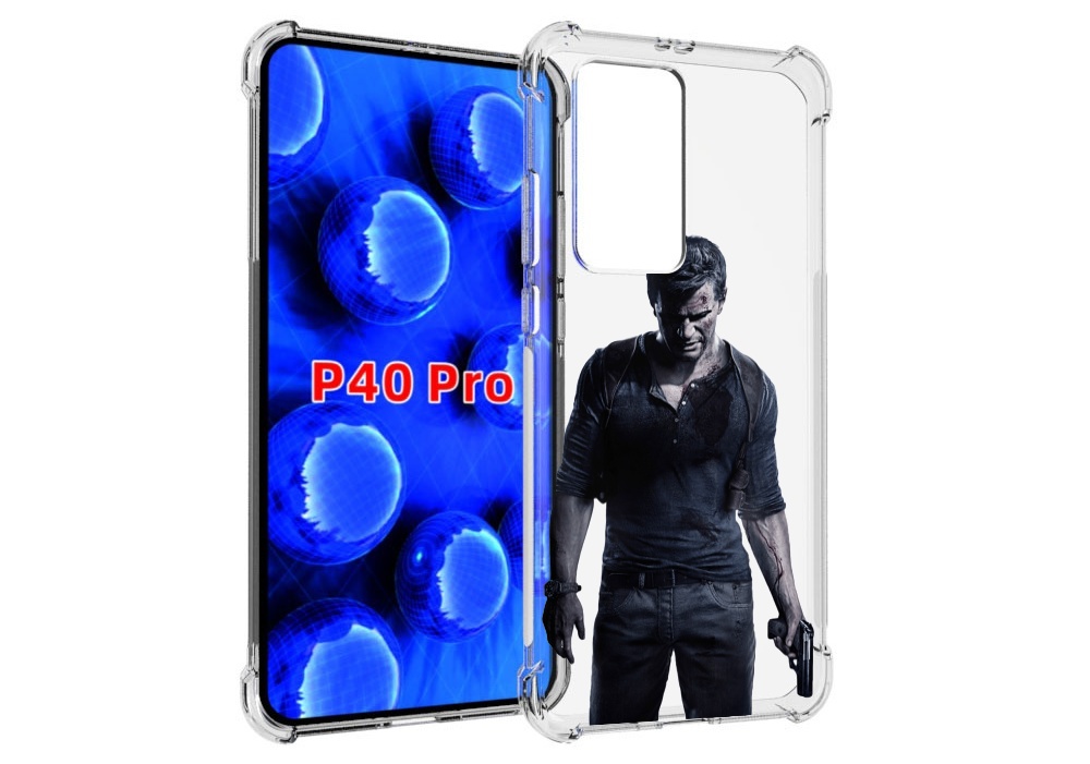 

Чехол MyPads uncharted-4 для Huawei P40 Pro противоударный, Прозрачный, Tocco