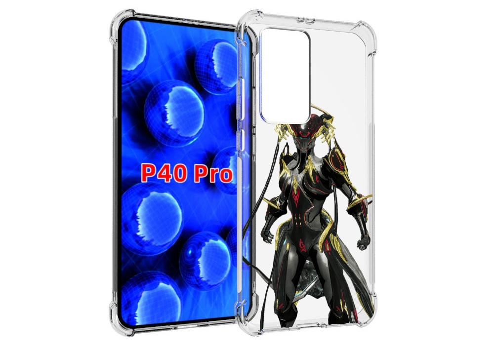 Чехол MyPads warframe для Huawei P40 Pro противоударный