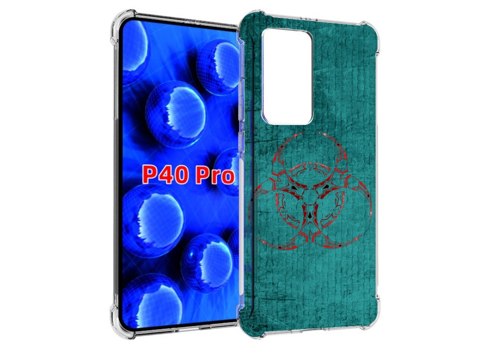 

Чехол MyPads Амбрелла для Huawei P40 Pro противоударный, Прозрачный, Tocco