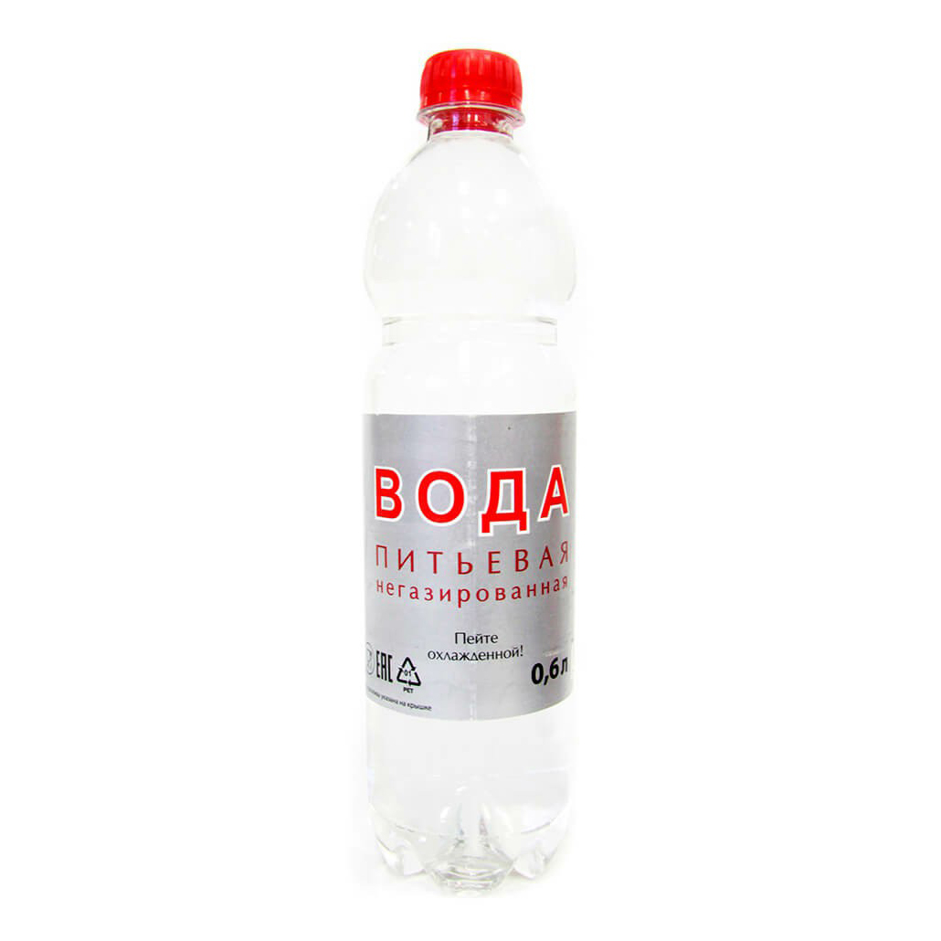 

Вода питьевая Европа негазировання 0,6 л