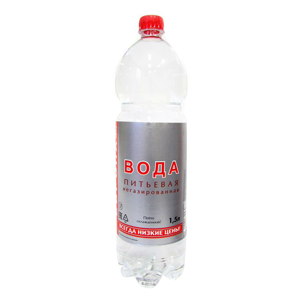 

Вода питьевая Европа негазированная 1,5 л