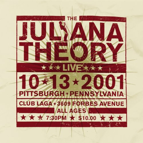 Juliana Theory: Live 10.13.2001 (1 CD)