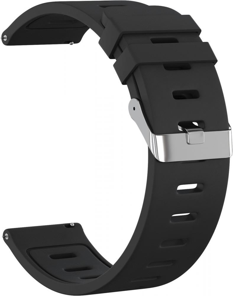 

Ремешок силиконовый GSMIN Blow Light 20 для Withings Steel HR (Черный)