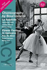 

CHOREOGRAPHY BY BOURNONVILLE - La Sylphide / Flower Festival in Genzano (1961, 1974), 1 DVD