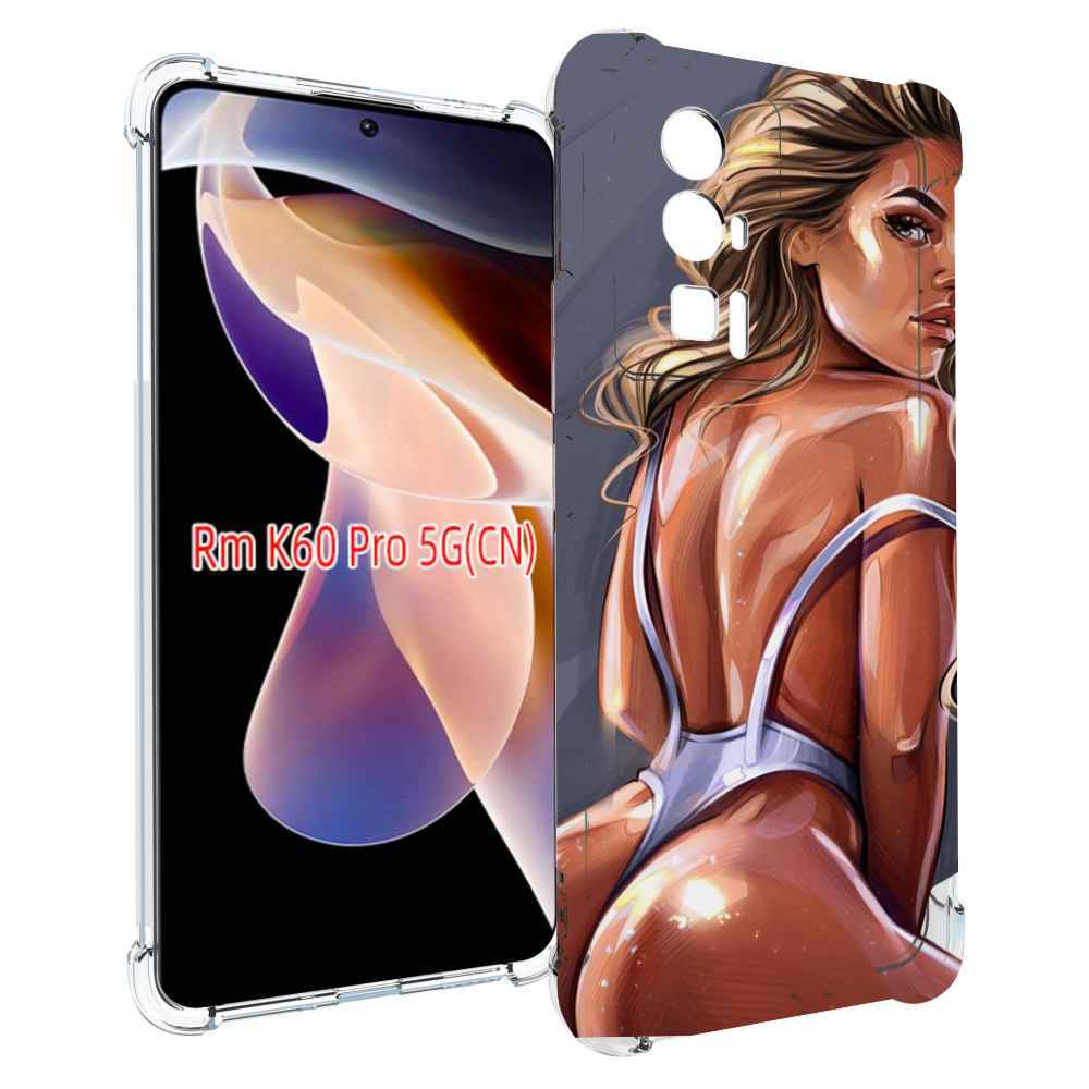 

Чехол MyPads craigos-art для Xiaomi Redmi K60 Pro, Прозрачный, Tocco