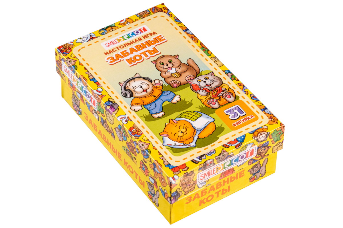 

Настольная игра Забавные коты Smile decor