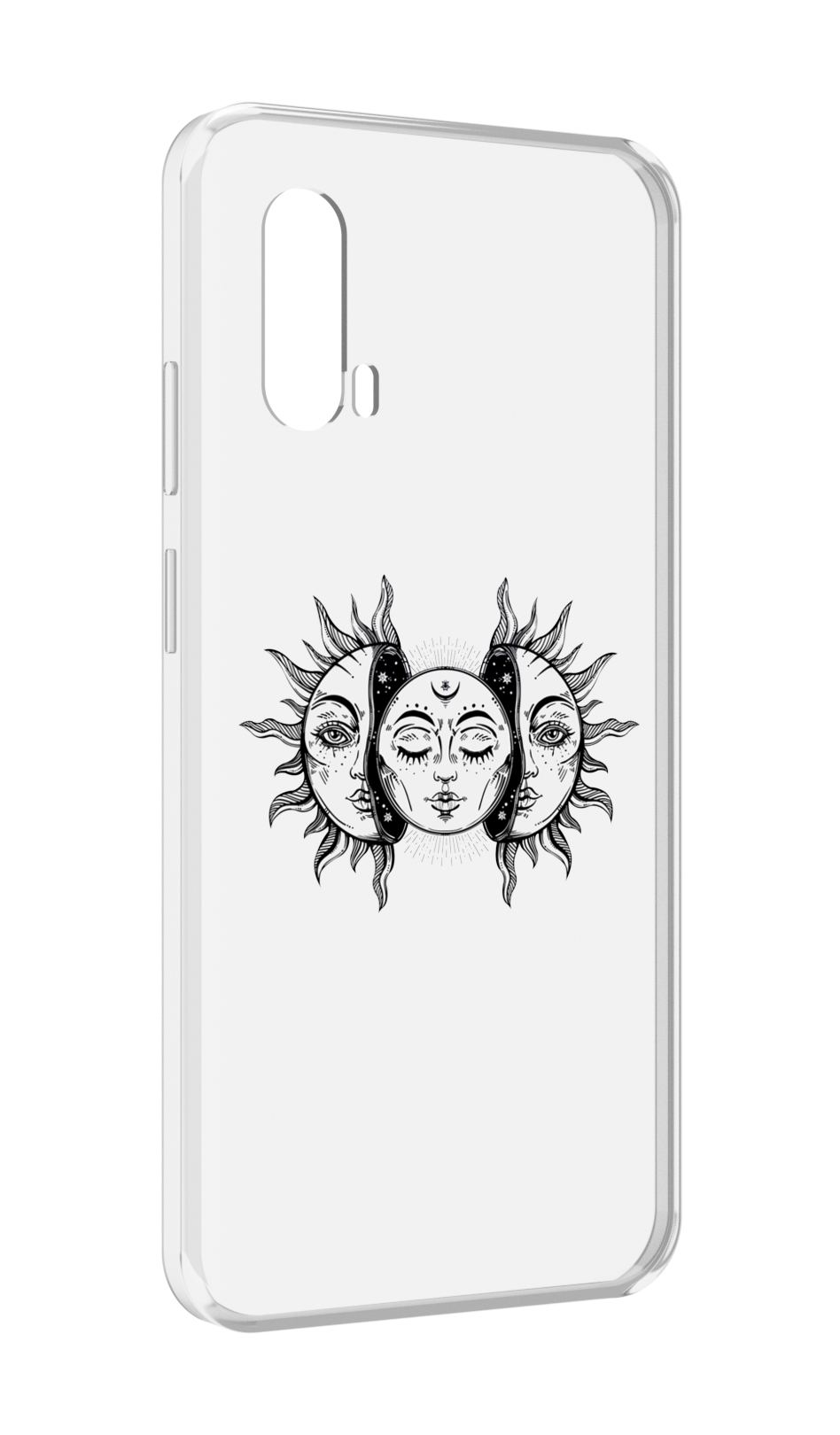 

Чехол MyPads луна-в-солнце для Blackview BV7100, Прозрачный, Tocco