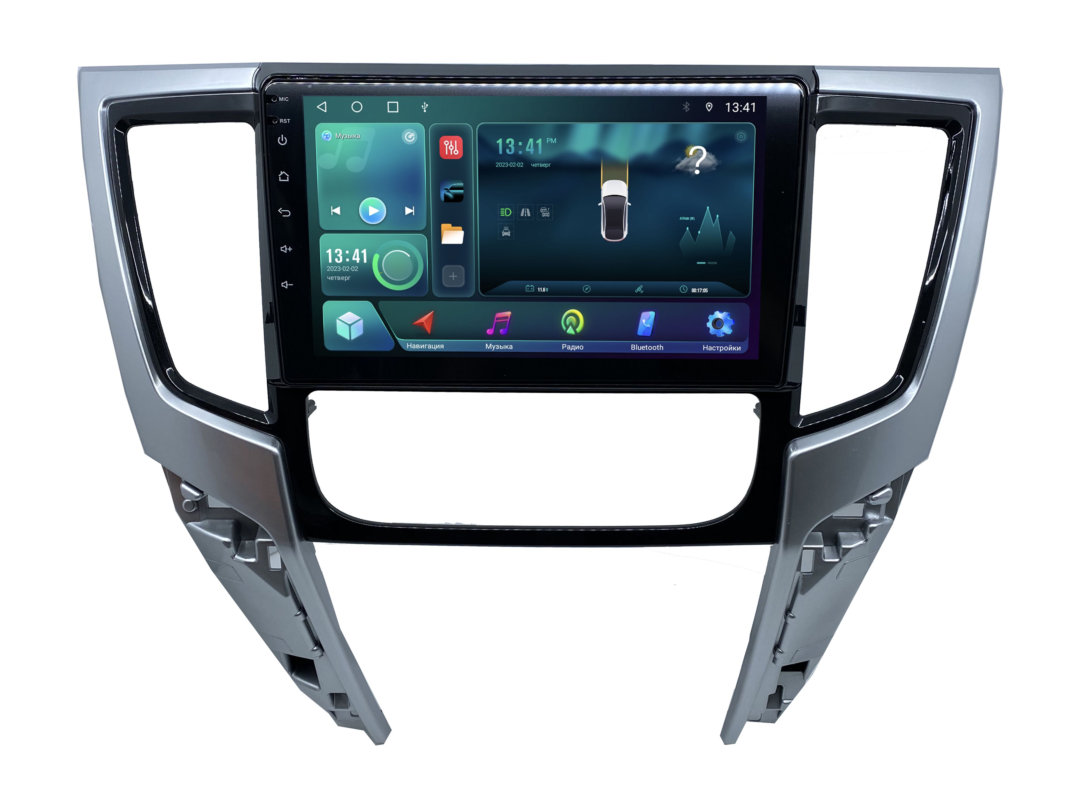 Штатная магнитола ANDROID Mitsubishi L200 V рест - 2018-2023 климат Android 12 232 2201900₽