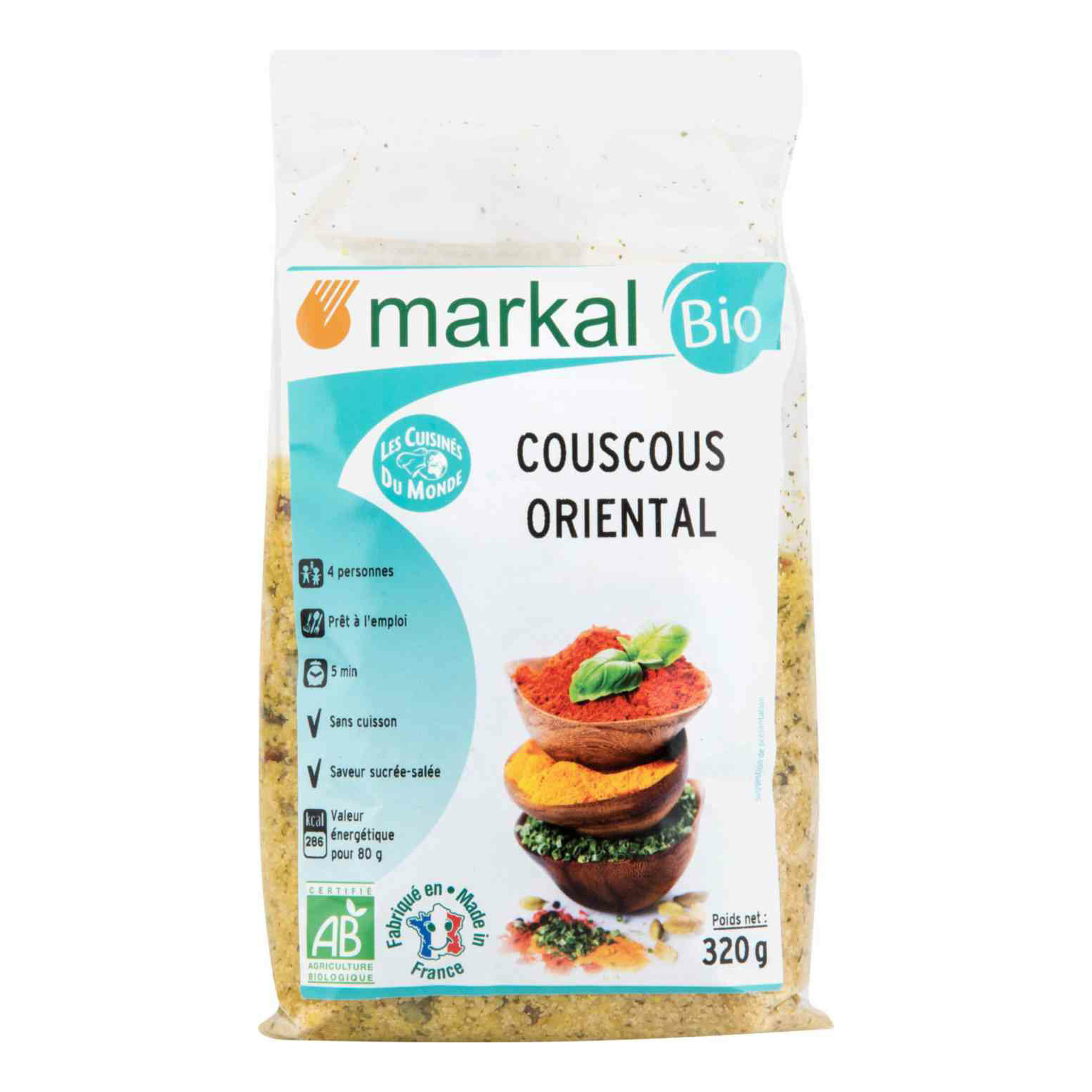 

Кускус Markal восточный 320 г
