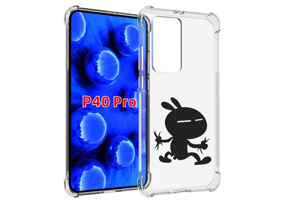 

Чехол MyPads Боец для Huawei P40 Pro противоударный, Прозрачный, Tocco