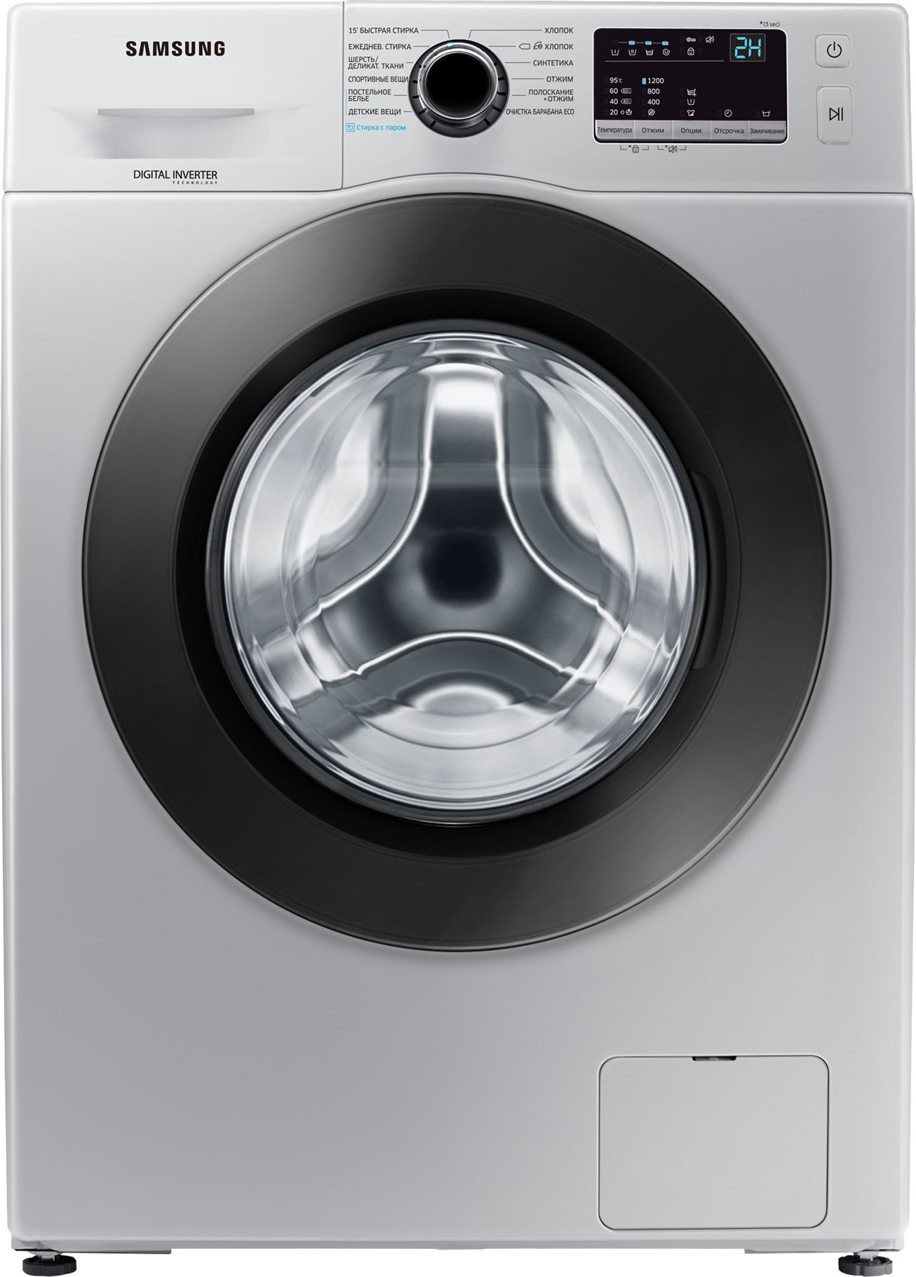 

Стиральная машина Samsung WW60J32G0PS/LD серебристый, WW60J32G0PS/LD