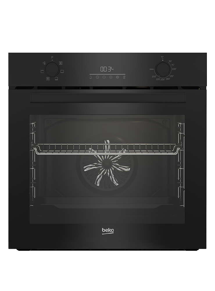 

Встраиваемый электрический духовой шкаф Beko BBIE17300B черный, BBIE17300B чёрный
