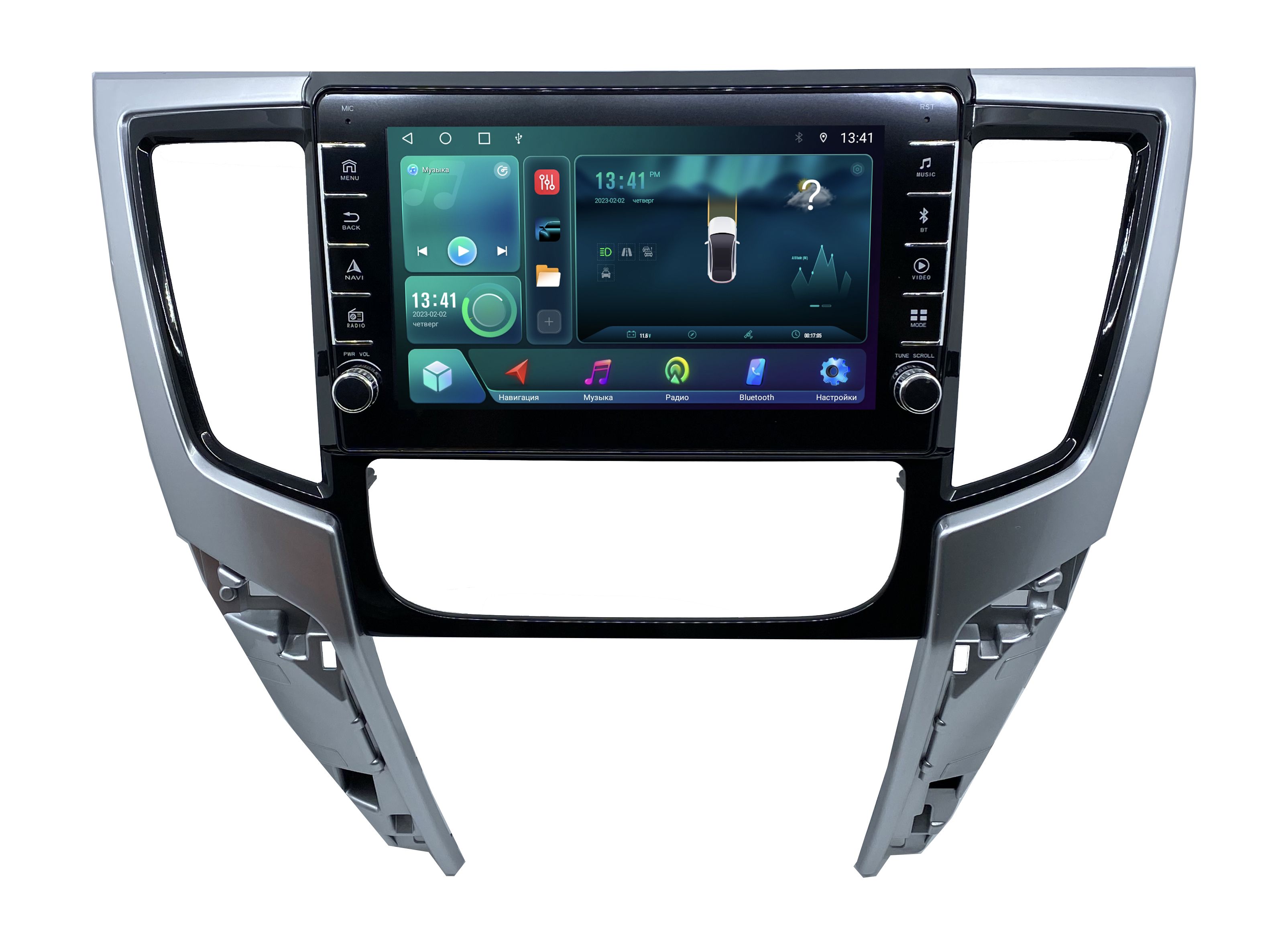 Штатная магнитола ANDROID Mitsubishi L200 V рест - 2018-2023 климат Android 12 232 2296400₽