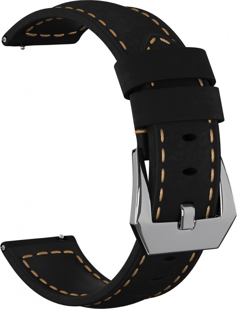

Ремешок замшевый GSMIN Suede 2 20 для Ticwatch 2 / E (Черный)