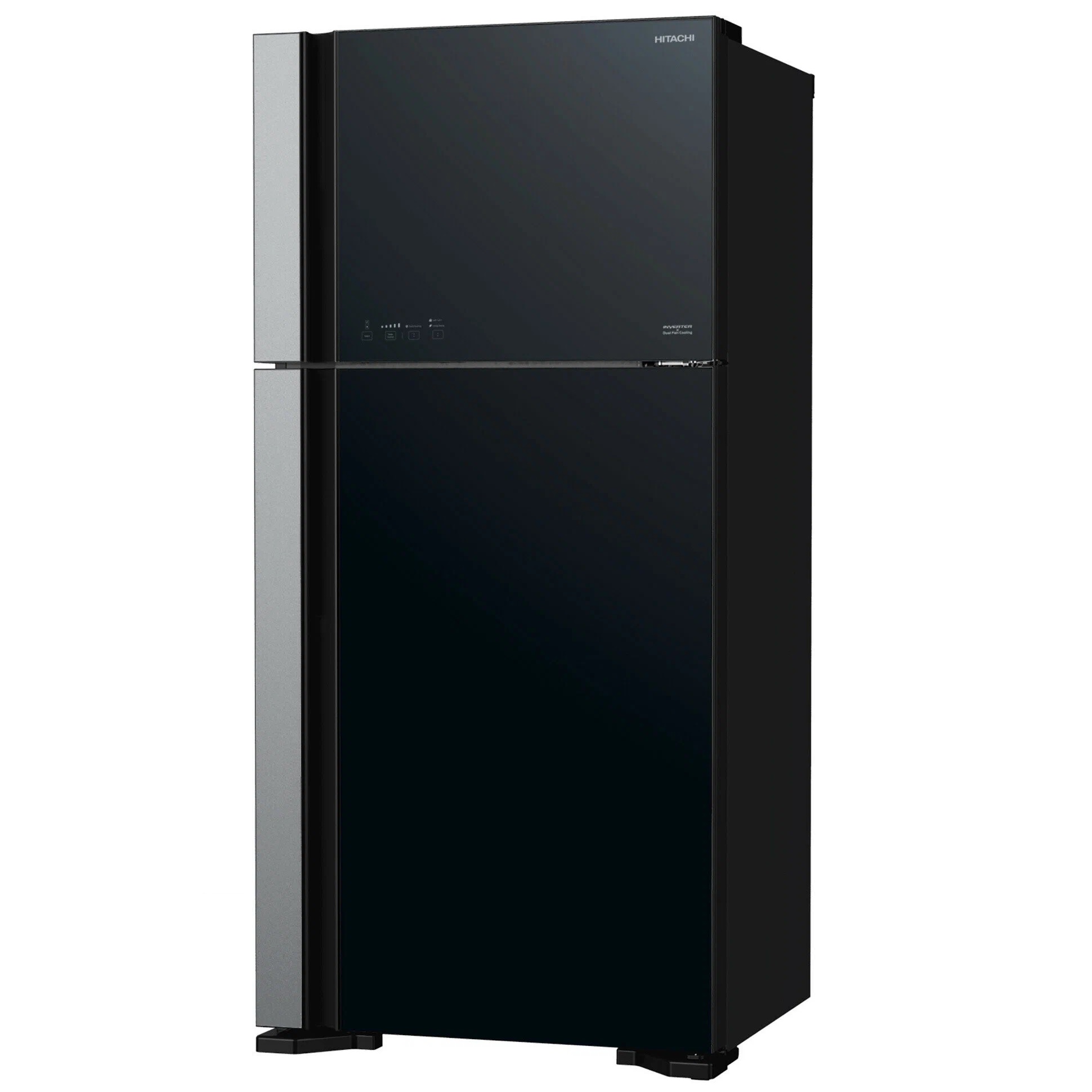 

Холодильник Hitachi R-VG660PUC7-1 GGR черный, серебристый, R-VG660PUC7-1 GGR