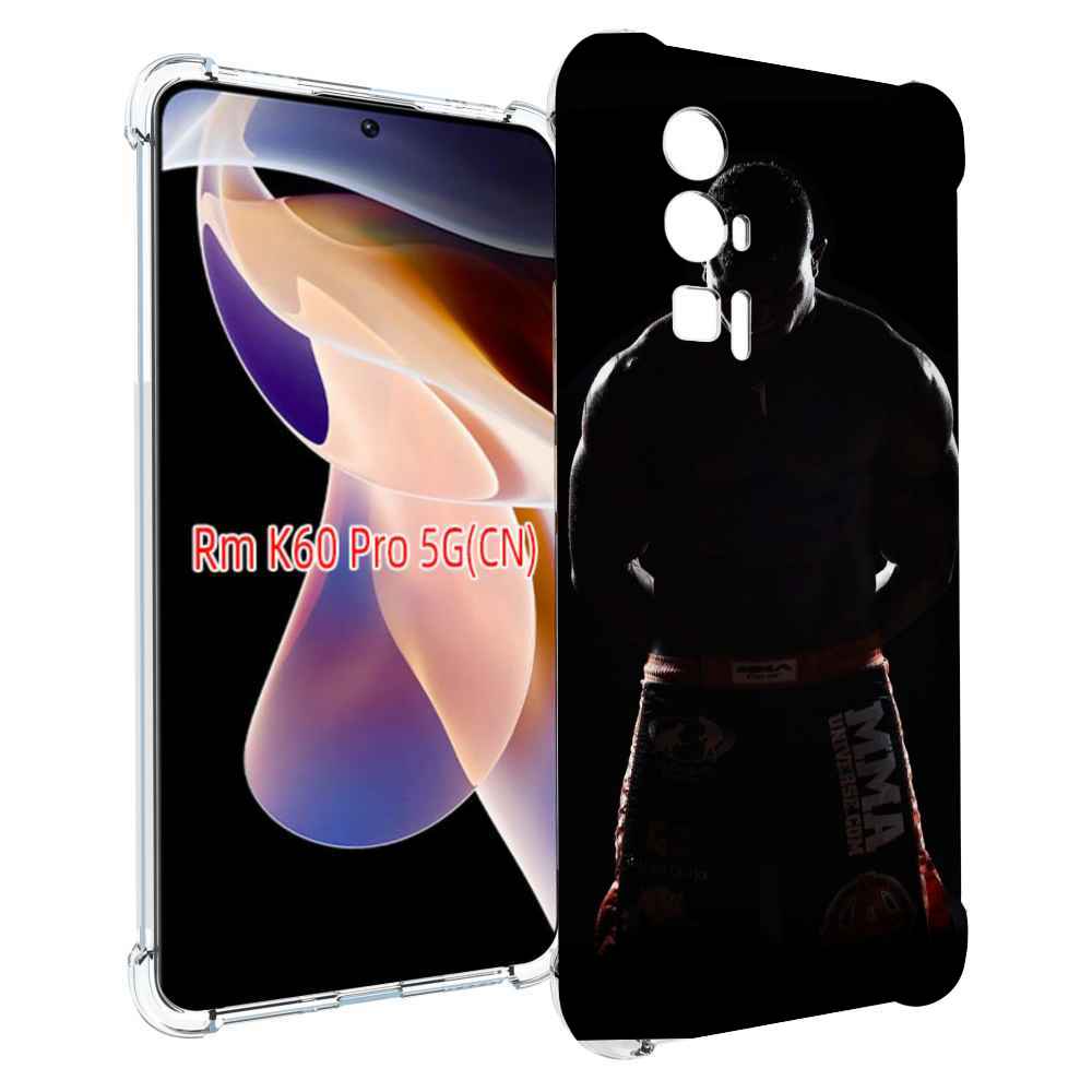 

Чехол MyPads mma единоборства для Xiaomi Redmi K60 Pro, Прозрачный, Tocco