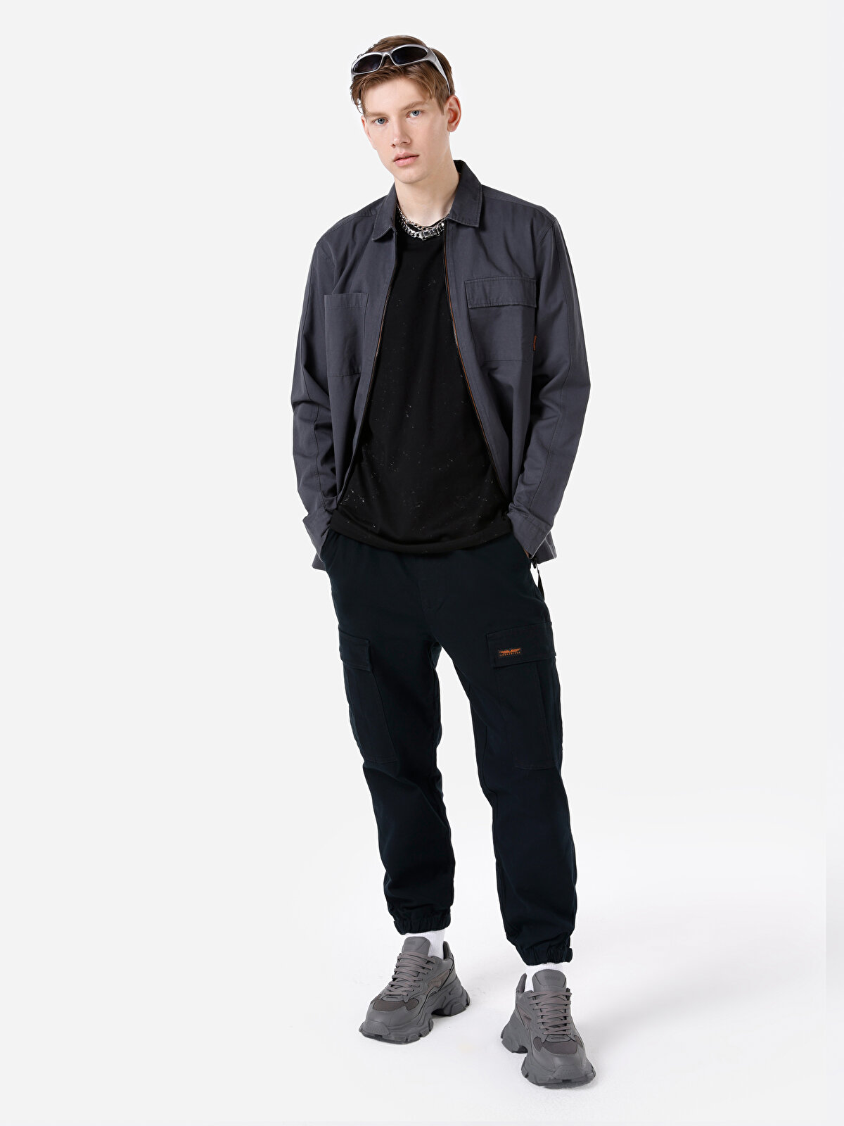 

Брюки мужские Colin's CL1067496 черные M, Черный, CL1067496