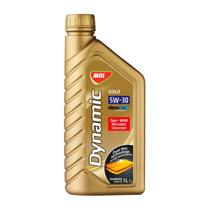 MOL Моторное масло Mol Dynamic Gold 5W-30 1 Л 13301104