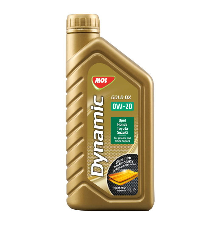Моторное масло Mol Dynamic Gold Dx 0W20 1л