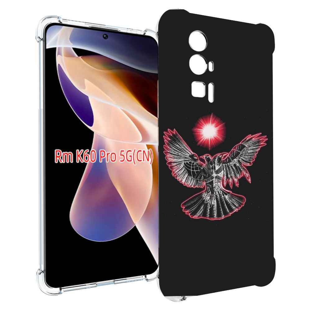 

Чехол MyPads pyrokinesis валькирия для Xiaomi Redmi K60 Pro, Прозрачный, Tocco