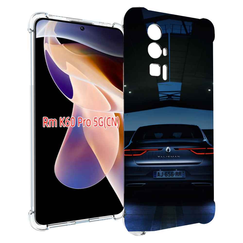 

Чехол MyPads renault рено 1 для Xiaomi Redmi K60 Pro, Прозрачный, Tocco