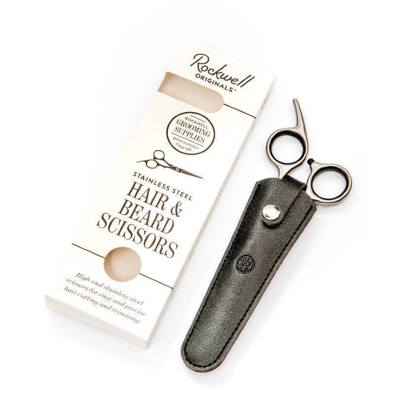 Ножницы для волос и бороды Rockwell Hair & Beard Scissors нержавеющая сталь чехол janeke ножницы маникюрные с изогнутыми концами из нержавеющей стали manicure scissors