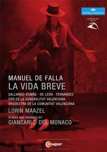 

FALLA, M. de: Vida Breve (La) (Palau de les Arts "Reina Sofia", 2010), 1 DVD