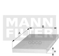 фото Фильтр салона mann-filter fp28471