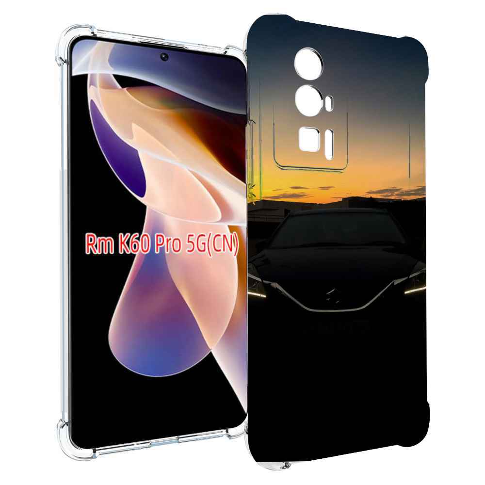 

Чехол MyPads suzuki 2 сузуки мужской для Xiaomi Redmi K60 Pro, Прозрачный, Tocco