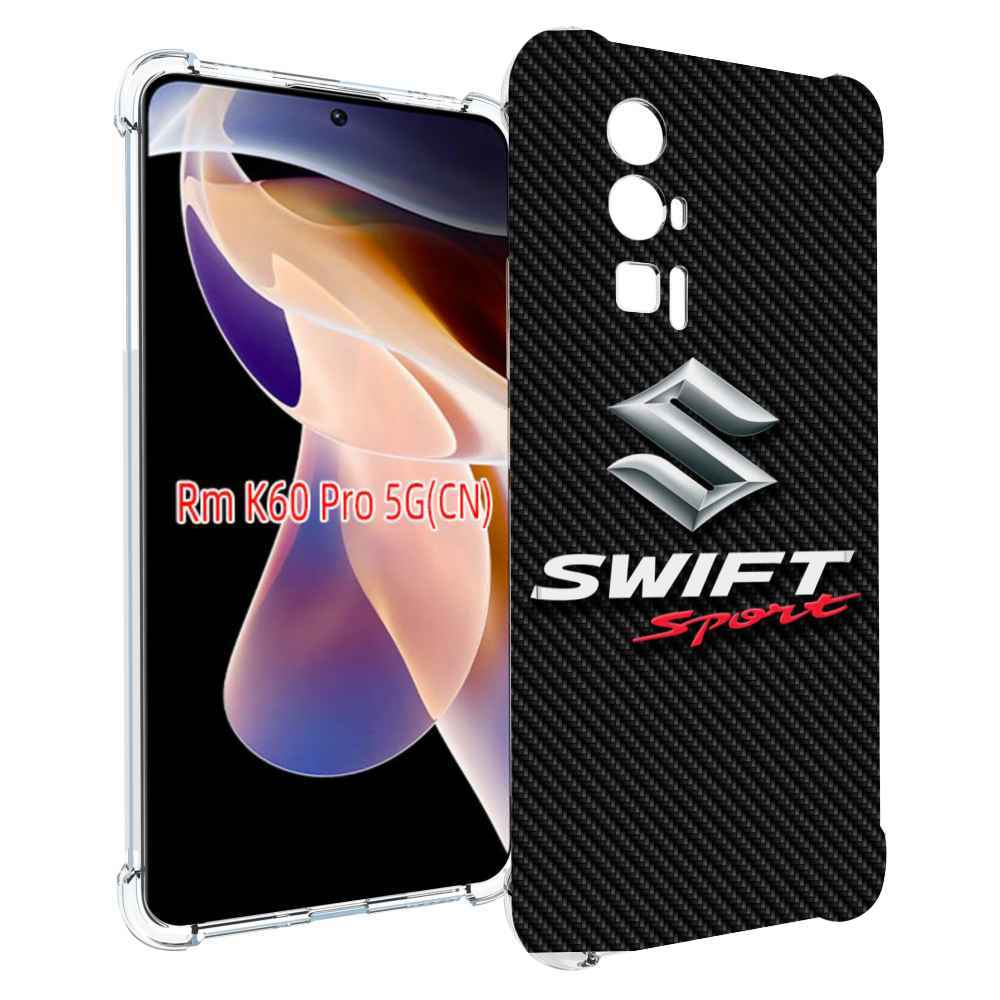 

Чехол MyPads suzuki сузуки 1 мужской для Xiaomi Redmi K60 Pro, Прозрачный, Tocco