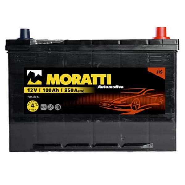 

MORATTI 600 018 085 АКБ Asia 100 А/ч о.п. Moratti ток 850 303 х 173 х 225