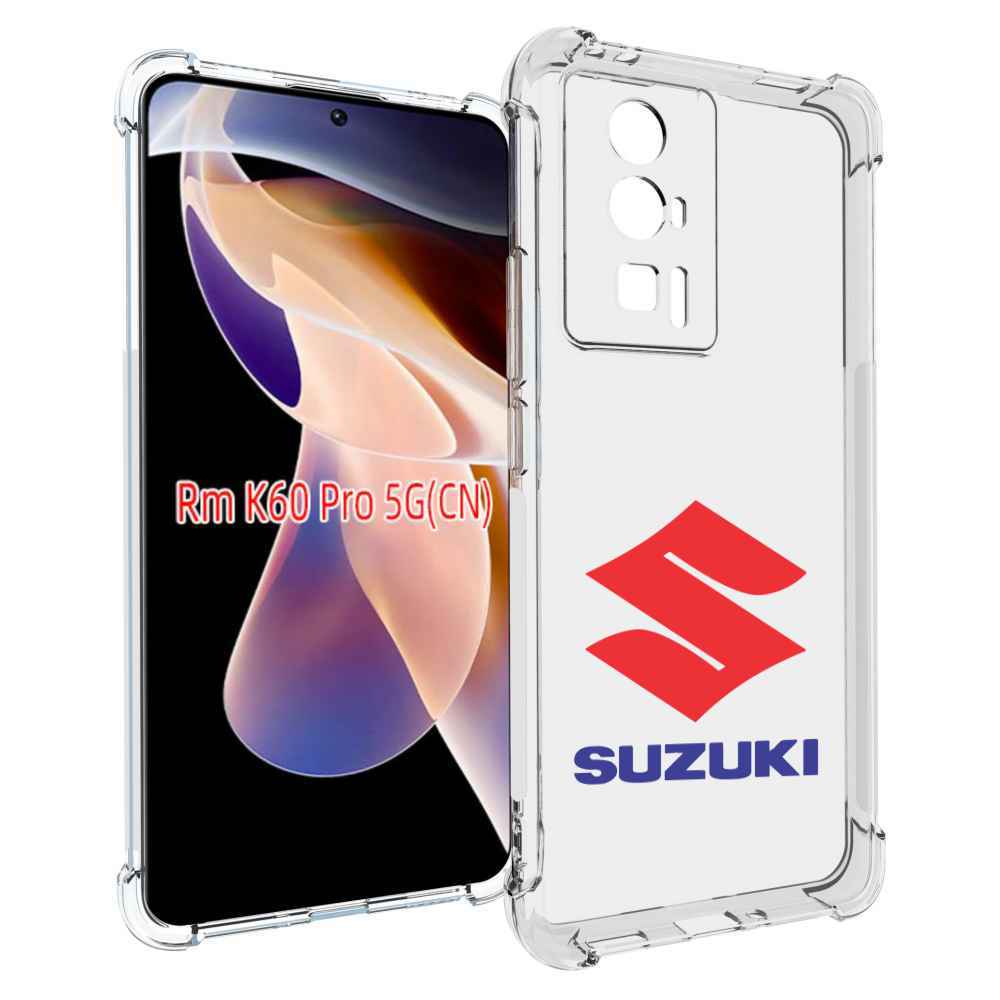 

Чехол MyPads suzuki-сузуки-3 мужской для Xiaomi Redmi K60 Pro, Прозрачный, Tocco