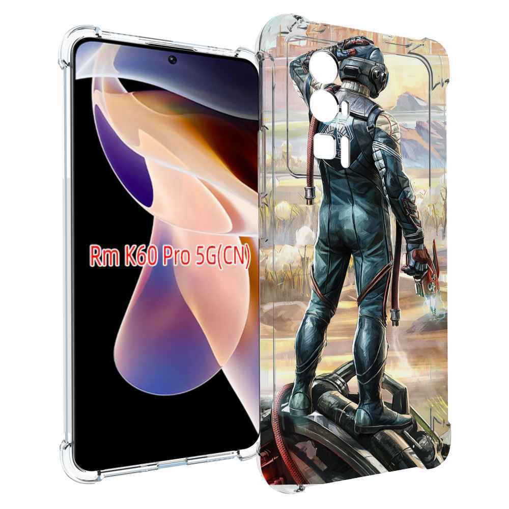 

Чехол MyPads the-outer-worlds для Xiaomi Redmi K60 Pro, Прозрачный, Tocco