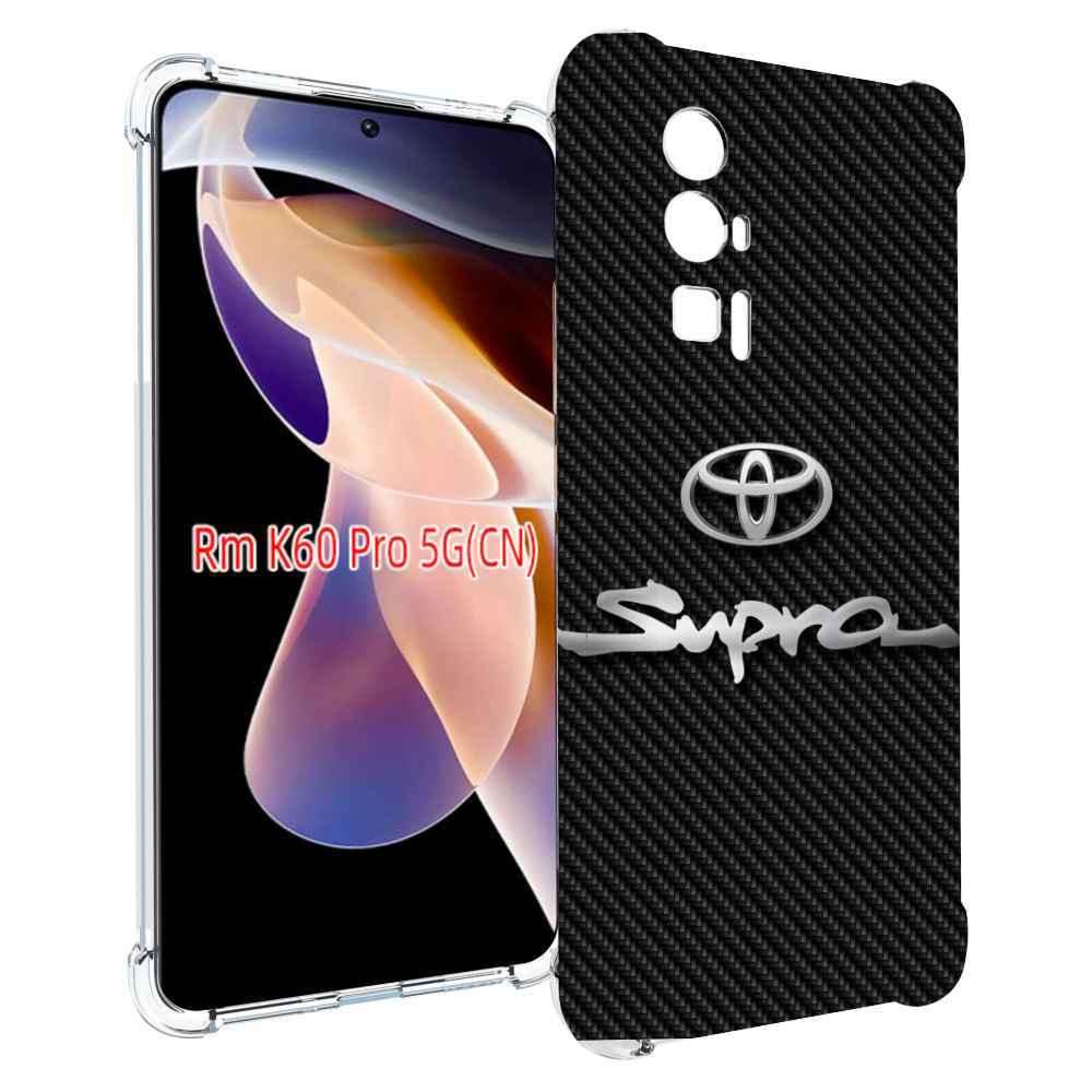 

Чехол MyPads toyota тоиота 2 для Xiaomi Redmi K60 Pro, Прозрачный, Tocco