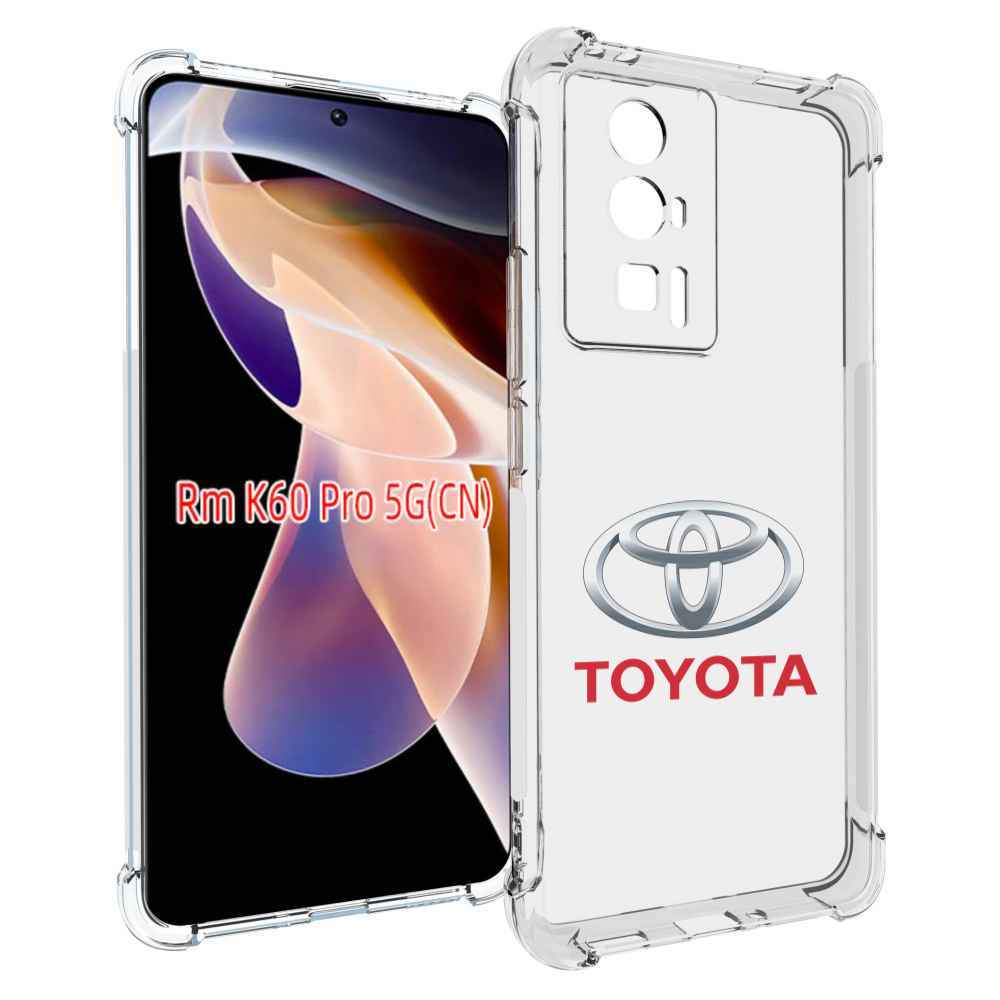 Чехол MyPads toyota-тои?ота-4 мужской для Xiaomi Redmi K60 Pro