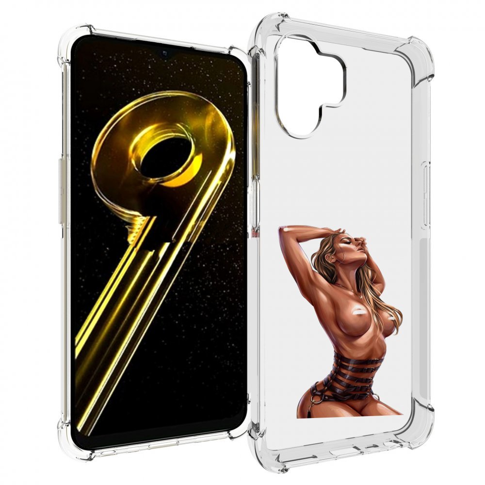 

Чехол бампер MyPads Портупея денский для Realme 10 5G противоуда..., Прозрачный, Tocco