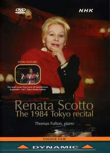 фото Scotto, renata - the 1984 tokyo recital dynamic