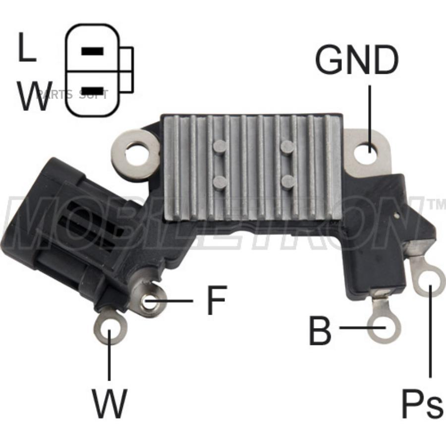 

Реле-регулятор генератора HITACHI 14.5V LR170G7315IH776YR-7139980 ISUZU: OPEL: CORSA, VECT