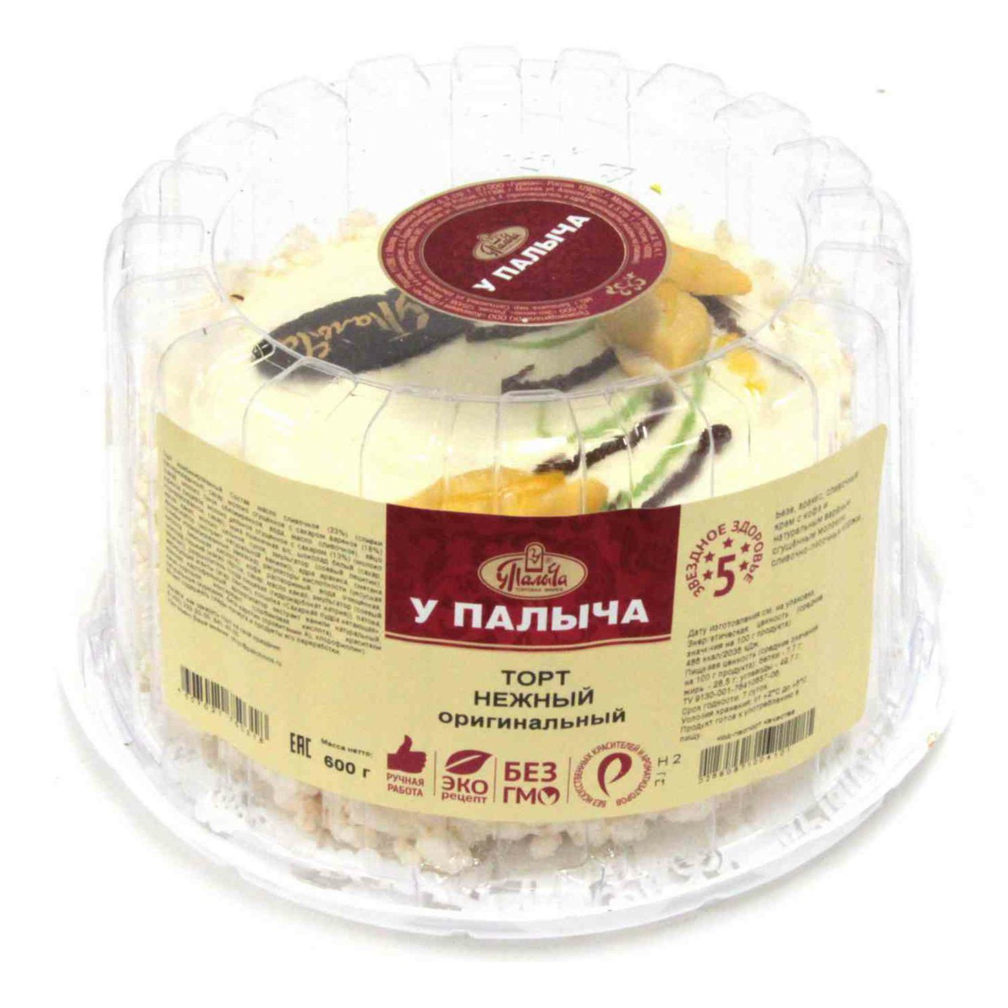

Торт У Палыча Нежный 600 г